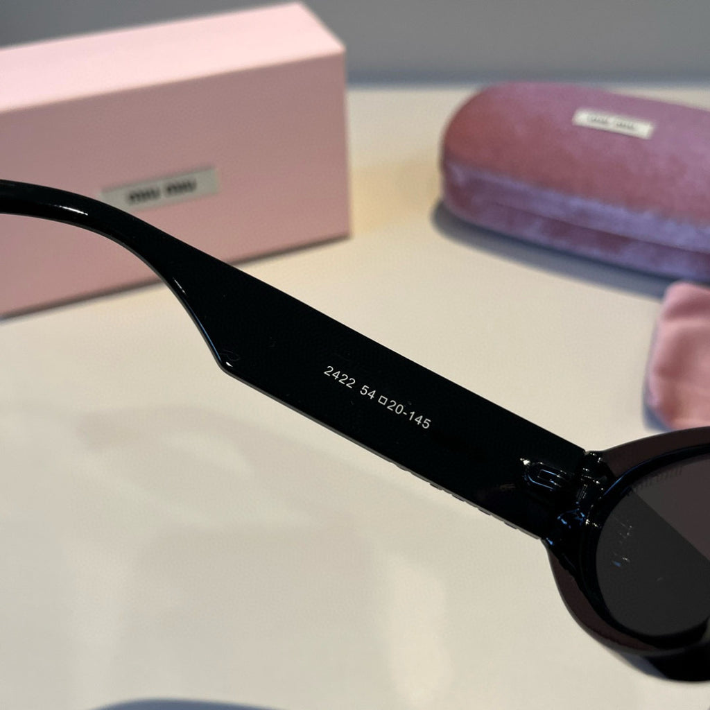 Miu Miu Cat-Eye Black Lens Sunglasses for Men & Women - 432654 - detail image 10