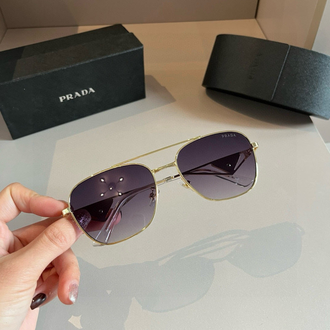 Prada Polarized Fashion Silver Lens Sunglasses for Men - 415758 - detail image 3