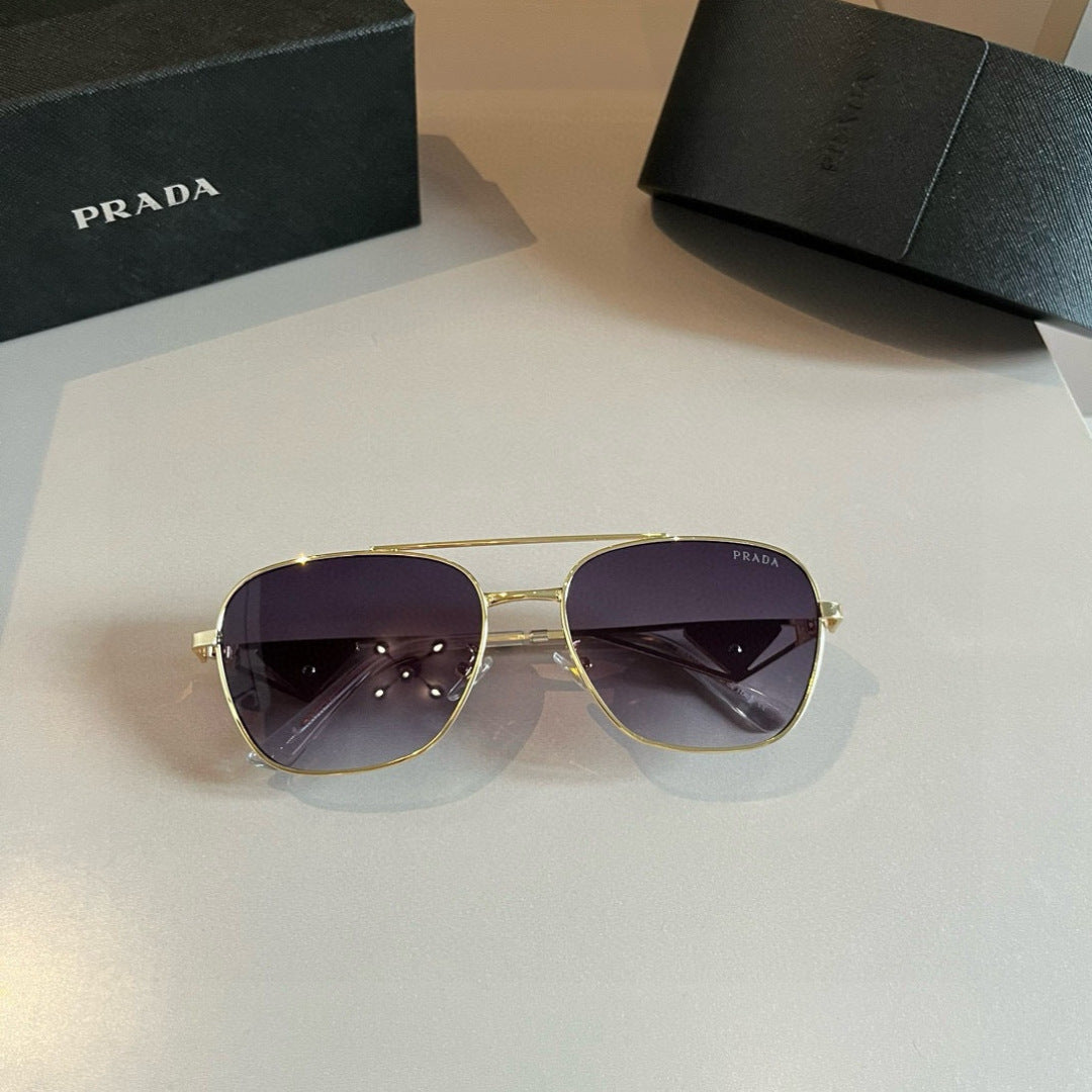 Prada Polarized Fashion Silver Lens Sunglasses for Men - 415758 - detail image 5