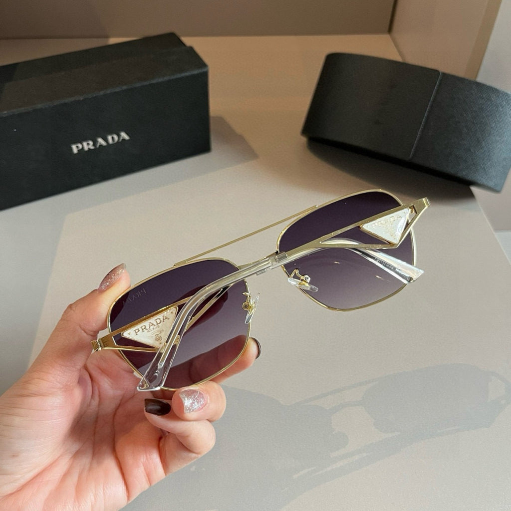 Prada Polarized Fashion Silver Lens Sunglasses for Men - 415758 - detail image 6