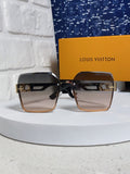 Louis Vuitton Metal Square Silver Lens Sunglasses for Men & Women - 414897