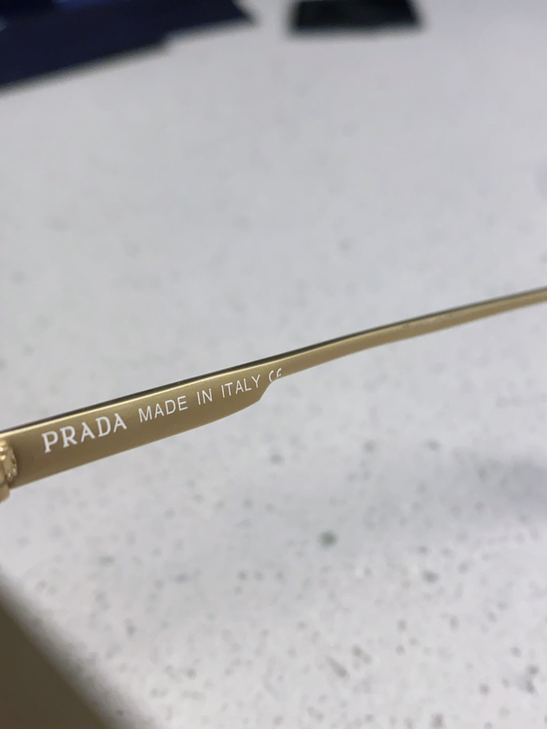 Prada Metal Fashion Brown Lens Sunglasses for Men - detail image 8
