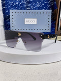 Gucci Square Silver Lens Sunglasses for Women