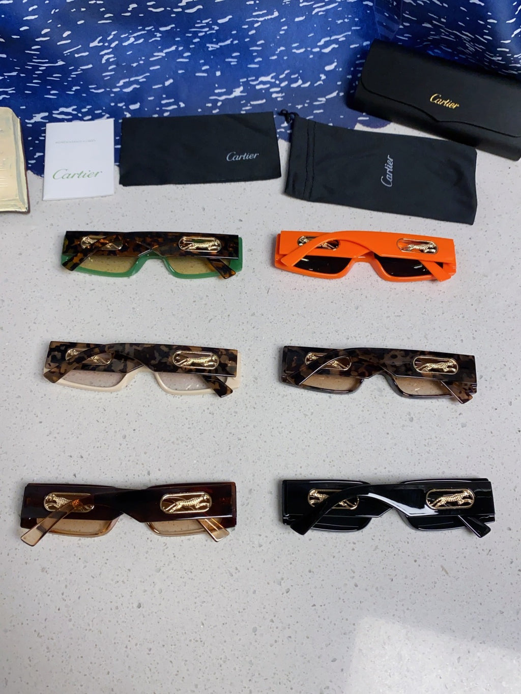 Cartier Fashion Brown Lens Sunglasses for Women - detail image 11
