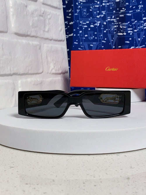 Cartier Fashion Black Lens Sunglasses for Women - detail image 2