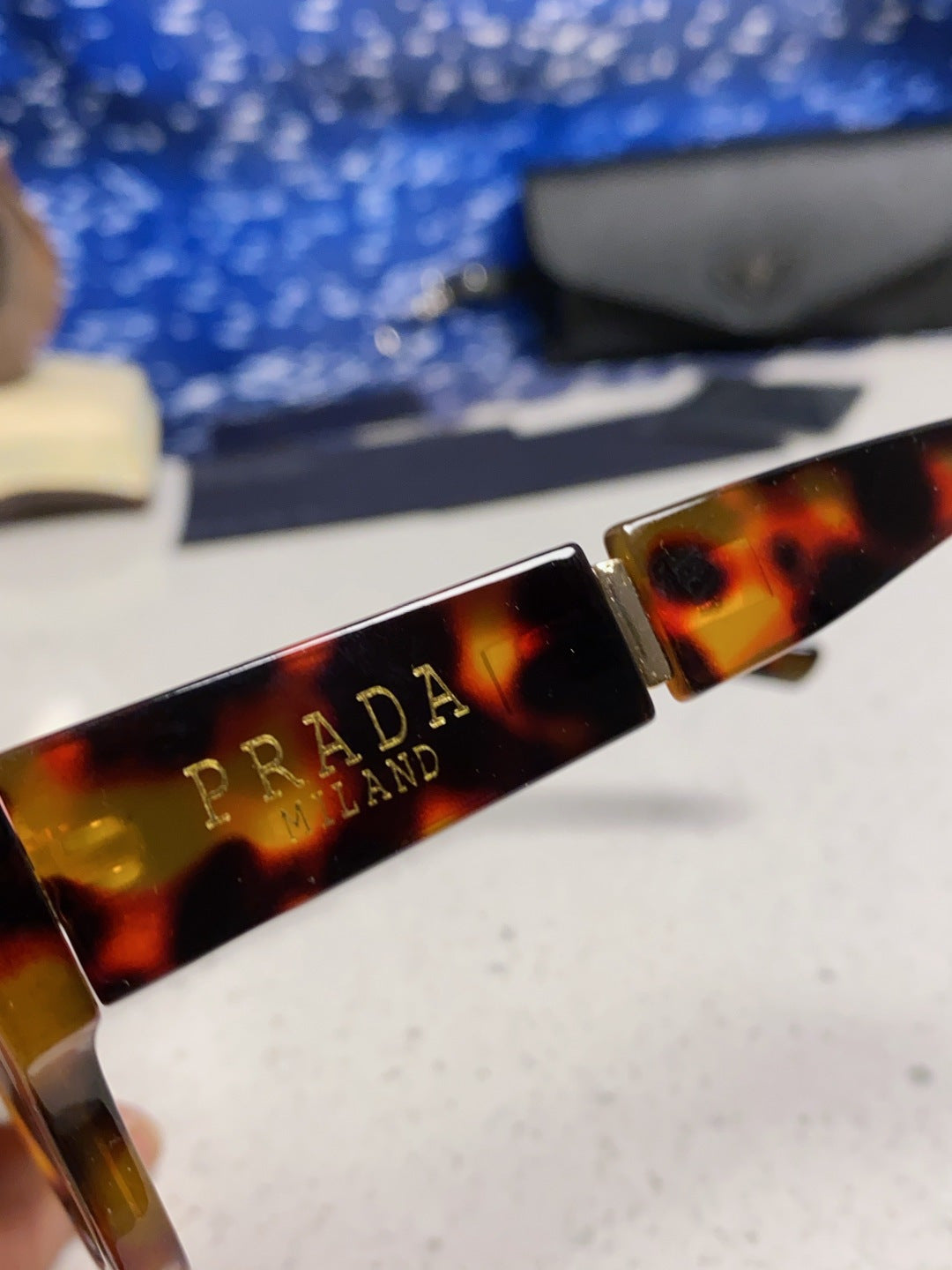 Prada Square Brown Lens Sunglasses for Men & Women - 465606 - detail image 7