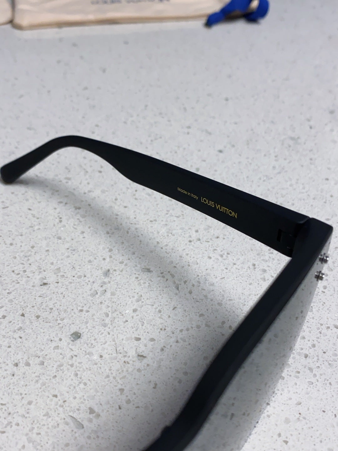 Louis Vuitton Square Gray Lens Sunglasses for Men & Women - 997389 - detail image 8