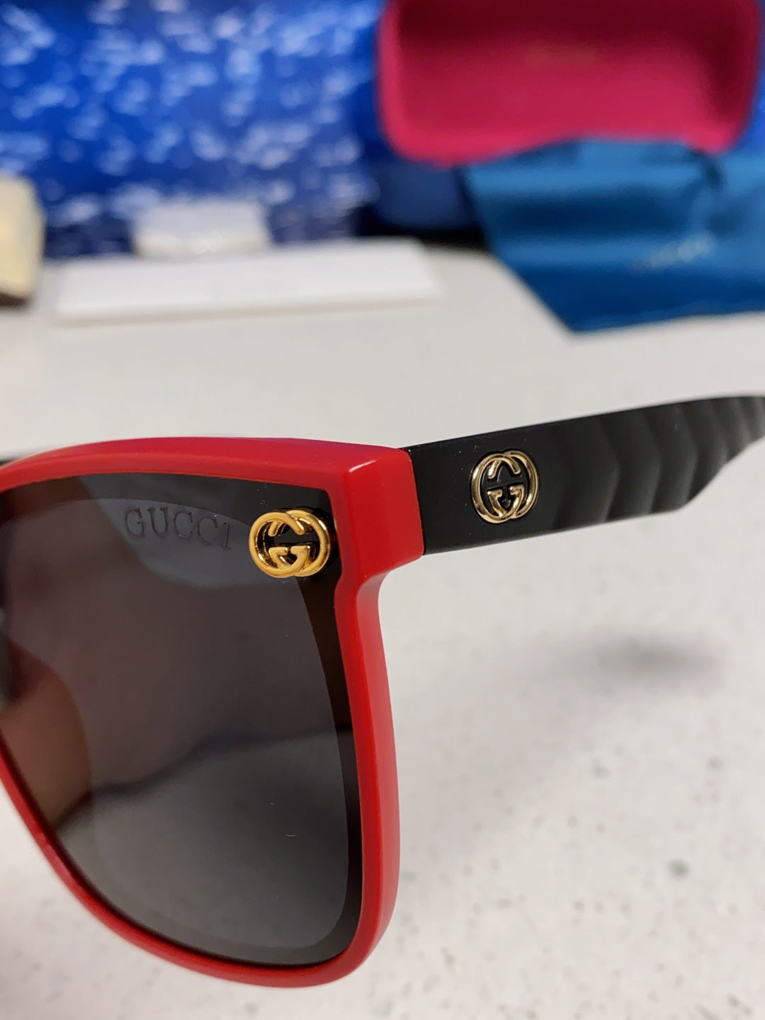Gucci Fashion Black Lens Sunglasses for Women - 997545 - detail image 7