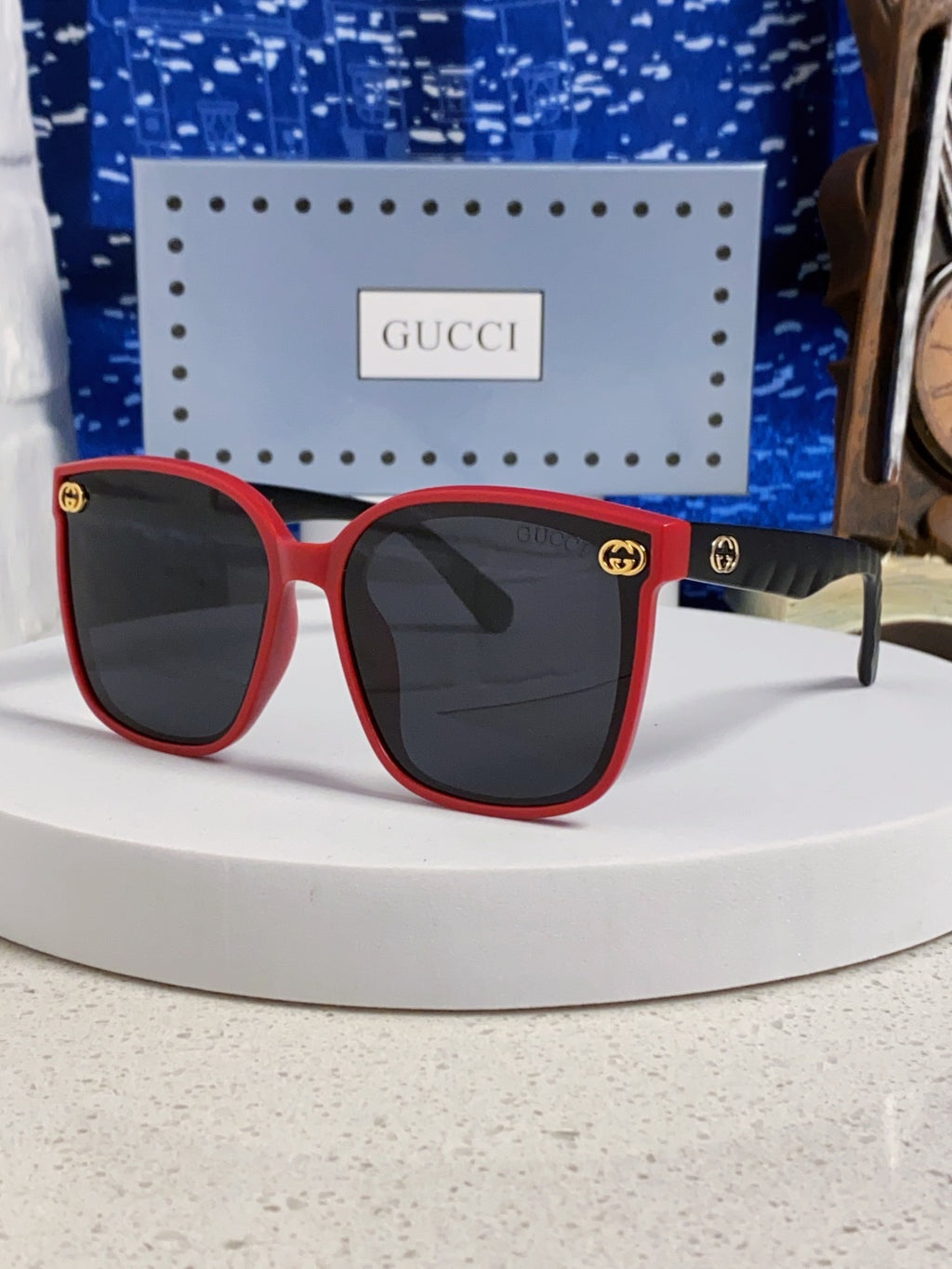 Gucci Fashion Black Lens Sunglasses for Women - 997545