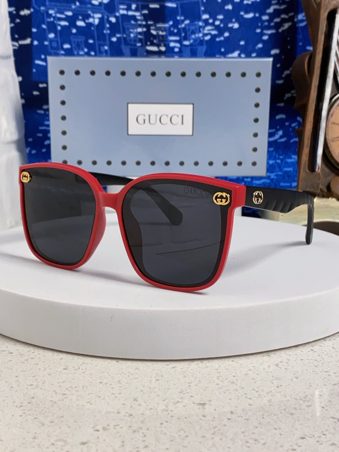 Gucci Fashion Black Lens Sunglasses for Women - 997545