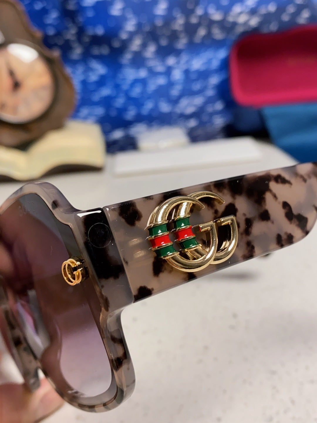 Gucci Fashion Silver Lens Sunglasses for Men & Women - 493349 - detail image 7