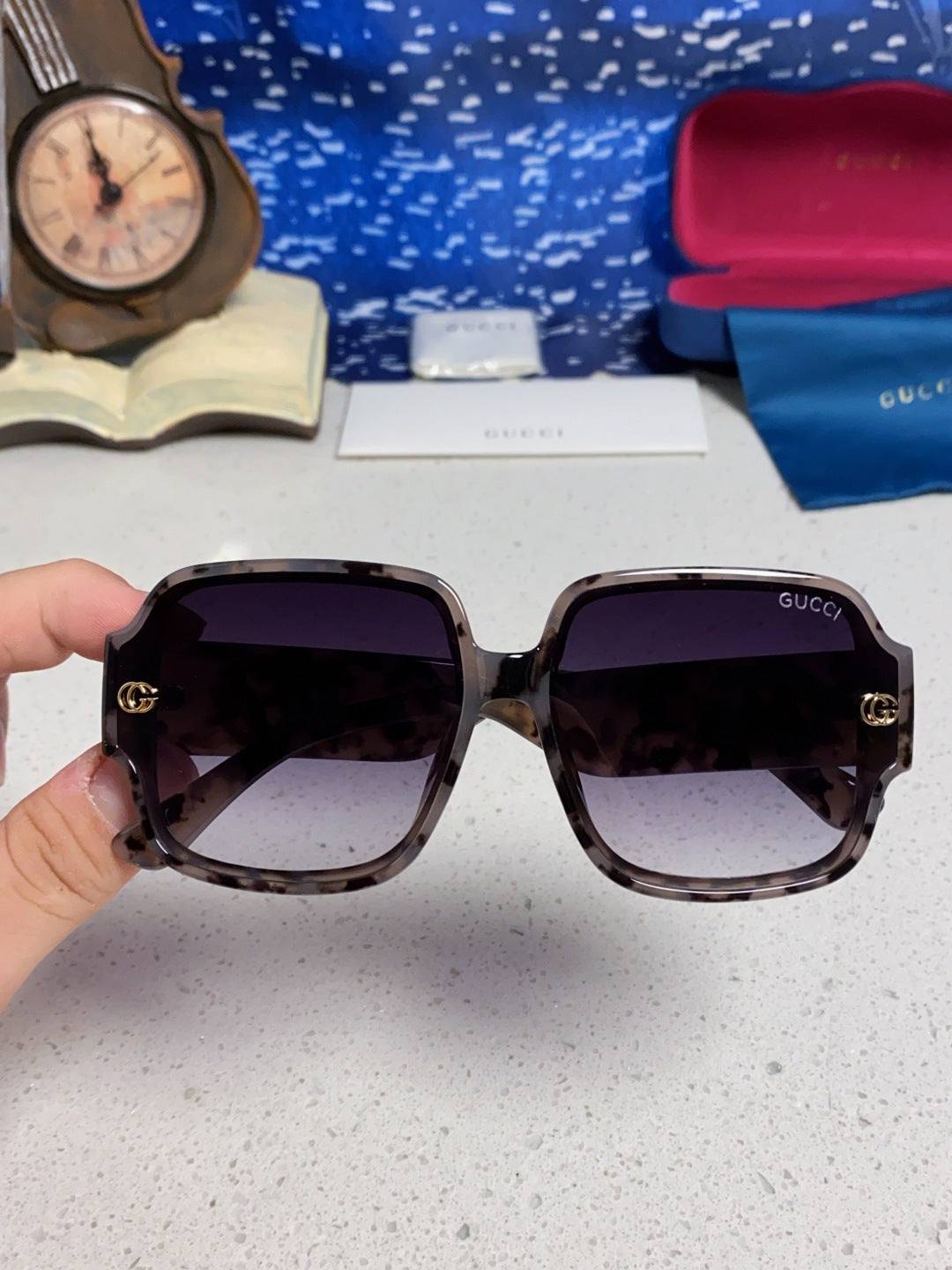Gucci Fashion Silver Lens Sunglasses for Men & Women - 997547 - detail image 4