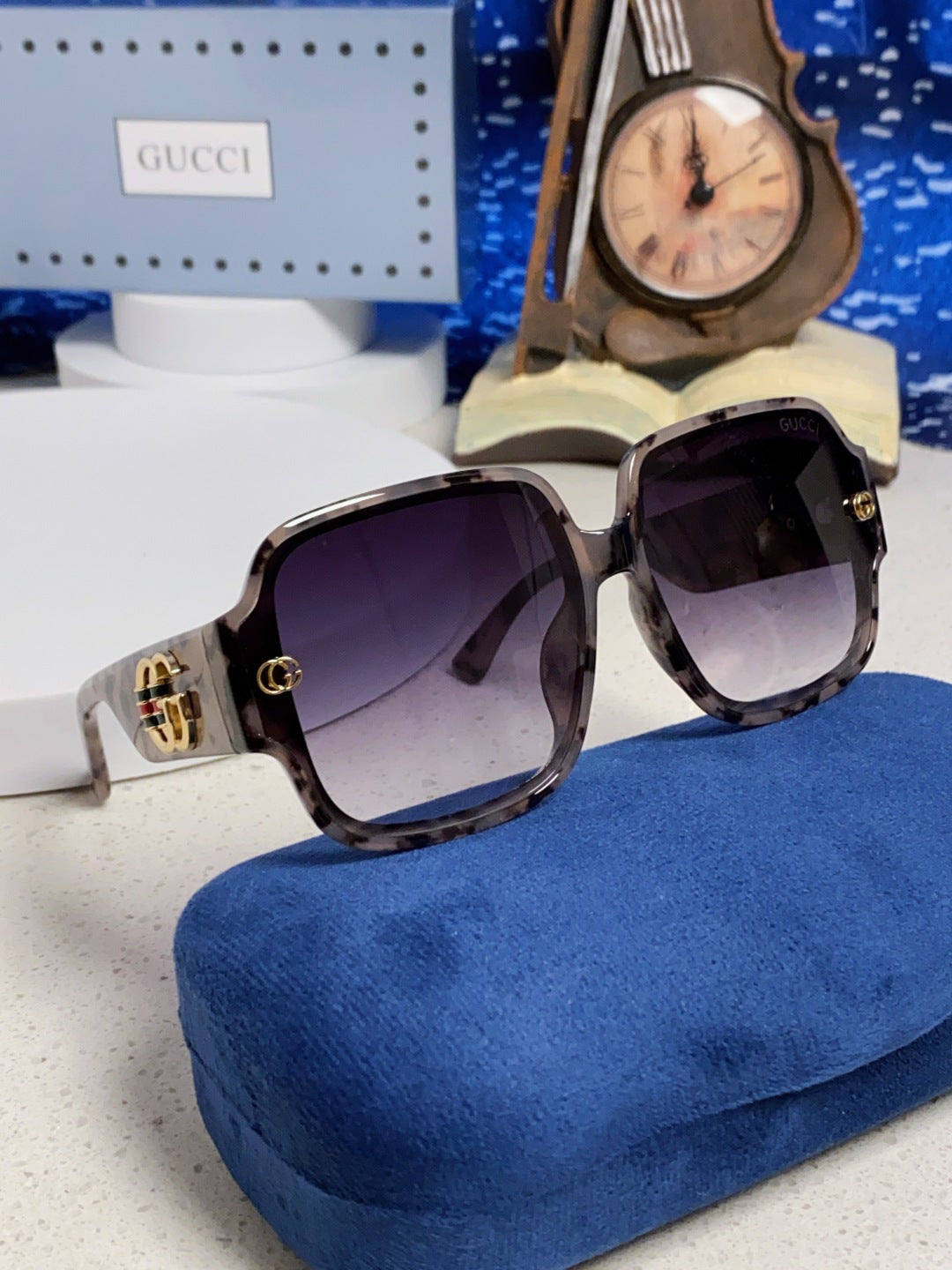 Gucci Fashion Silver Lens Sunglasses for Men & Women - 997547 - detail image 10