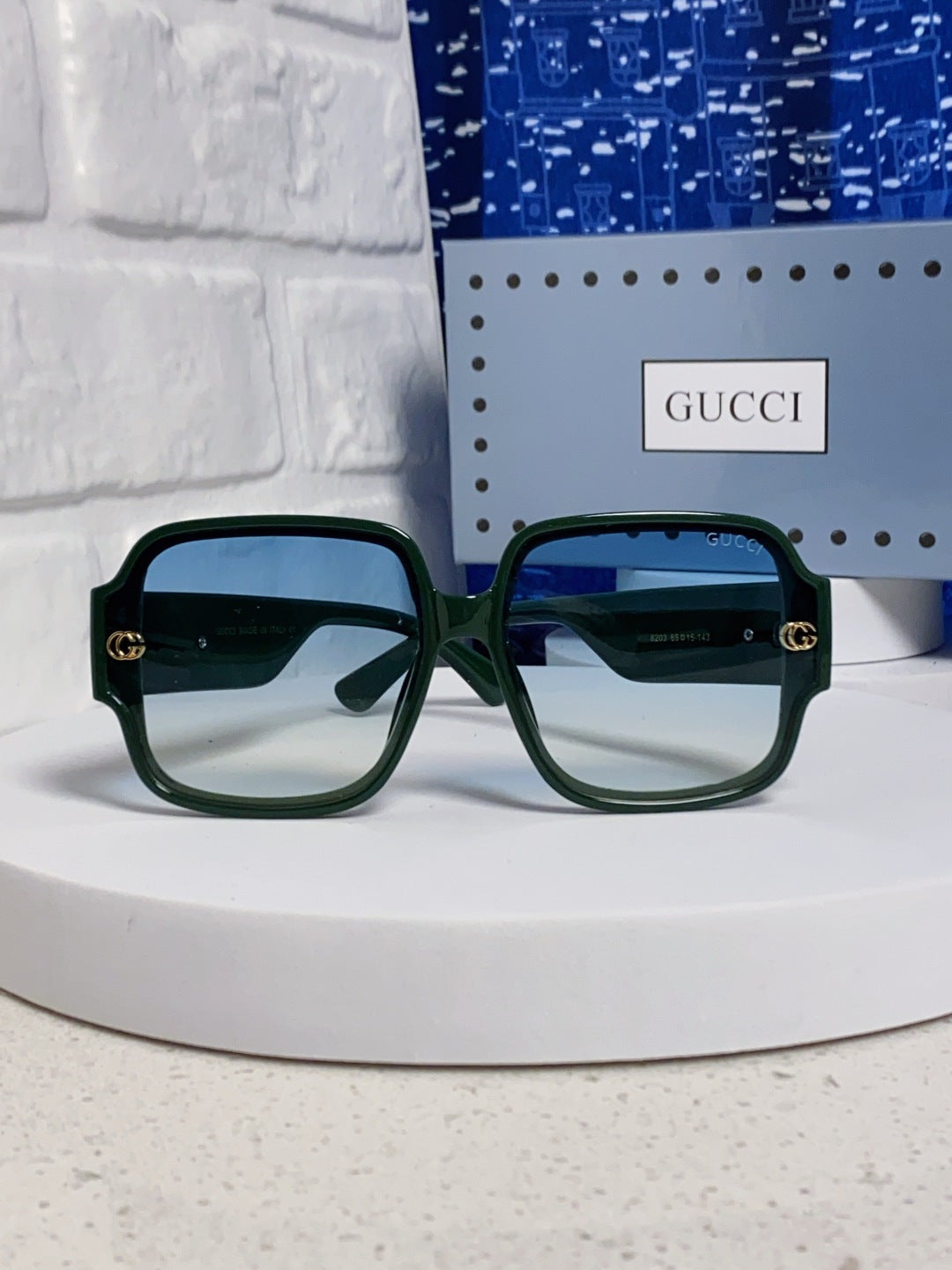Gucci Fashion Blue Lens Sunglasses for Men & Women - 997548 - detail image 2