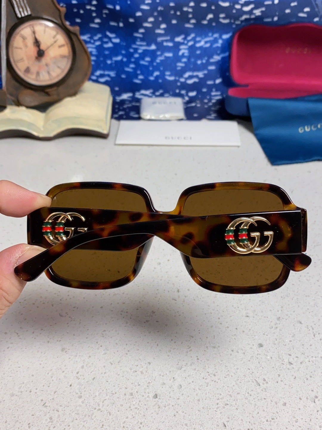 Gucci Fashion Brown Lens Sunglasses for Men & Women - 997550 - detail image 5