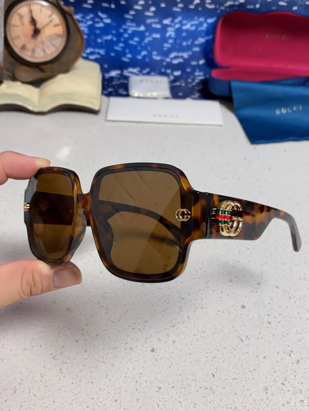 Gucci Fashion Brown Lens Sunglasses for Men & Women - 997550 - detail image 6