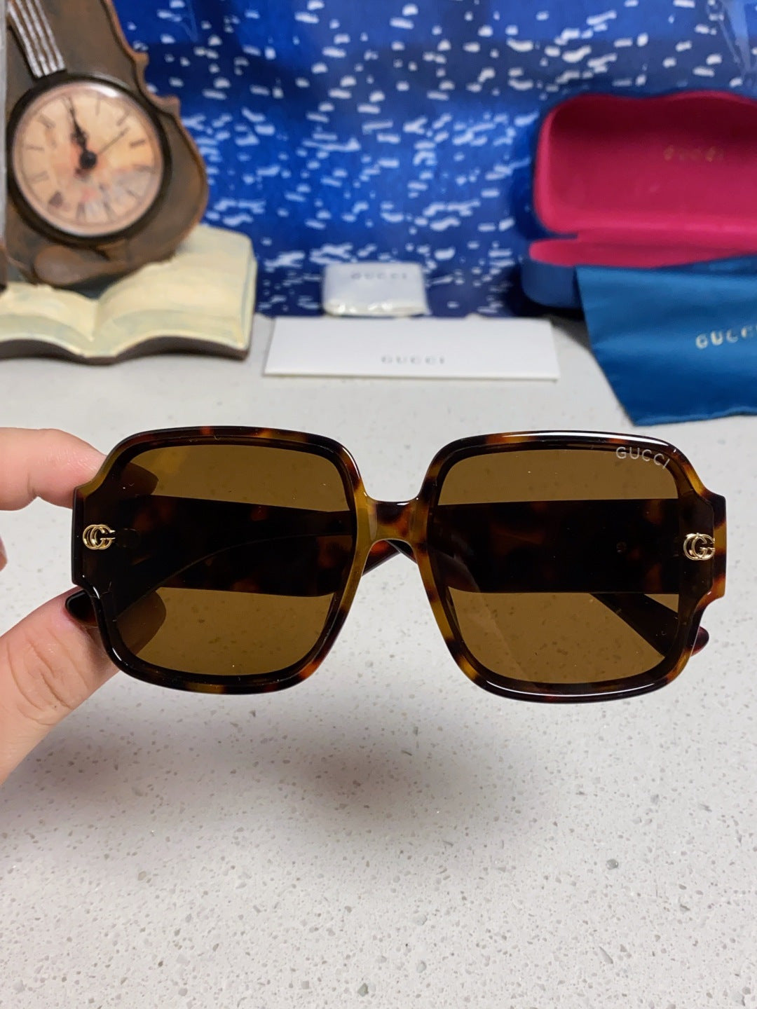 Gucci Fashion Brown Lens Sunglasses for Men & Women - 997550 - detail image 4