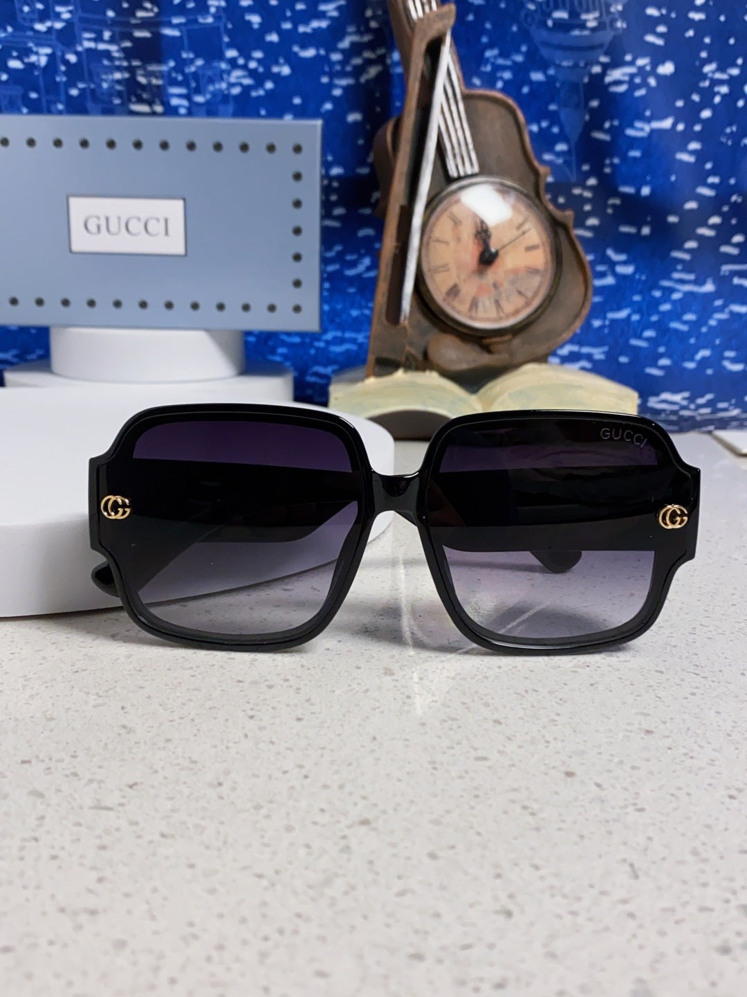 Gucci Fashion Silver Lens Sunglasses for Men & Women - 997531 - detail image 9
