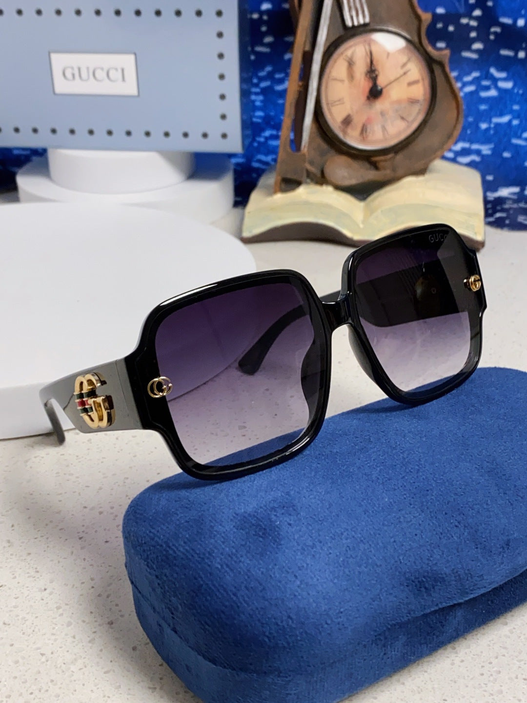 Gucci Fashion Silver Lens Sunglasses for Men & Women - 997531 - detail image 10