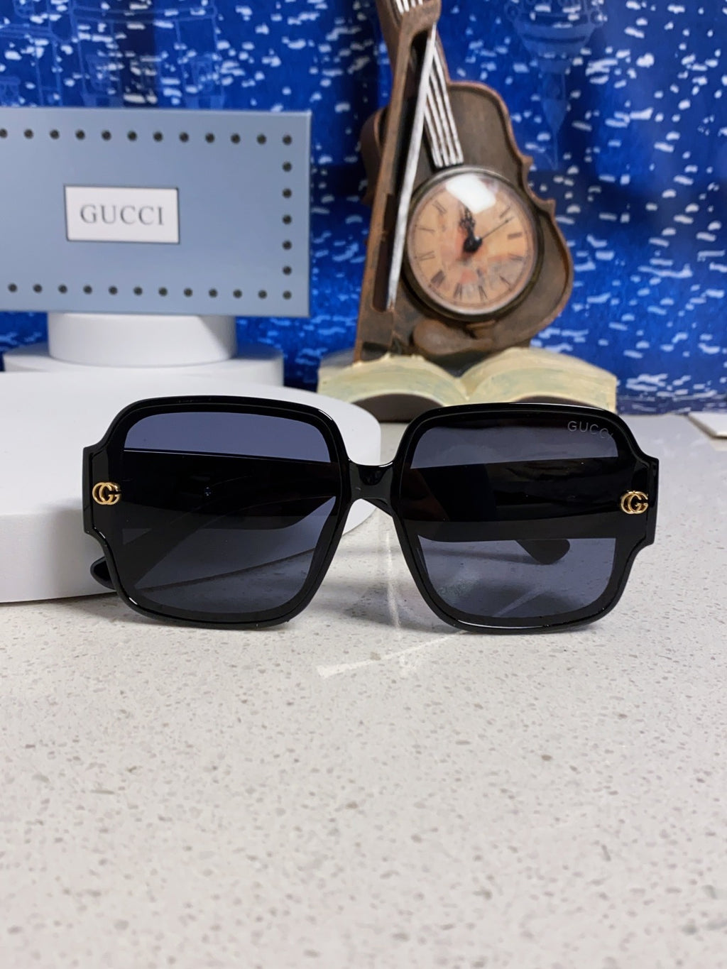 Gucci Fashion Blue Lens Sunglasses for Men & Women - 997532 - detail image 9