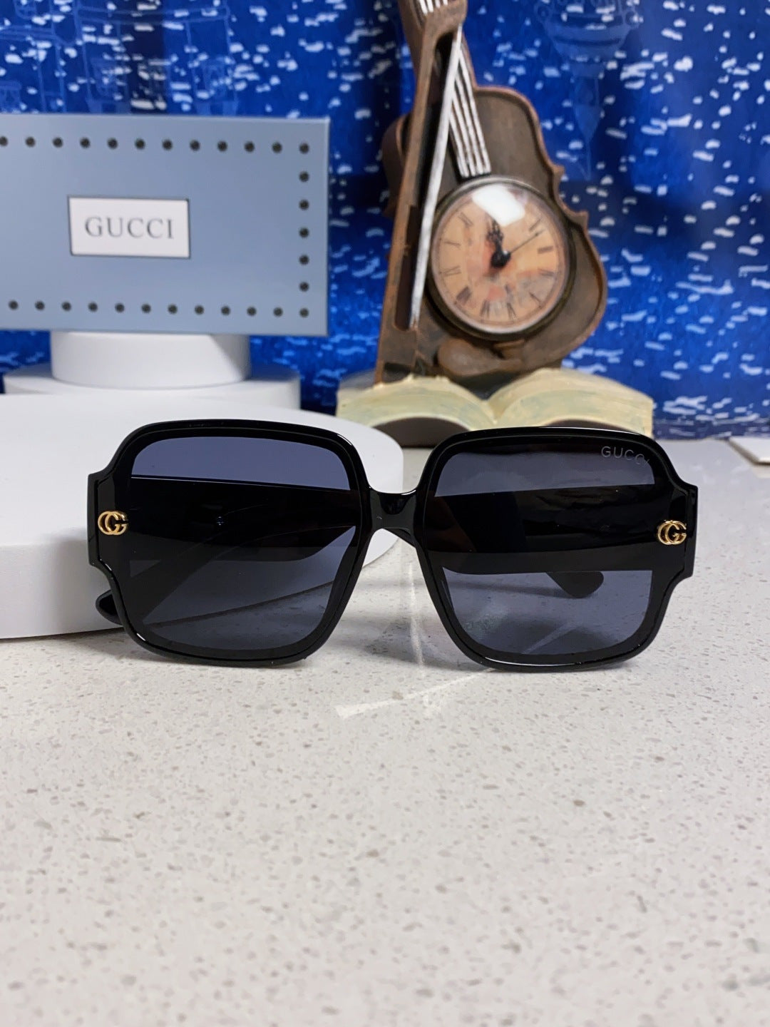 Gucci Fashion Blue Lens Sunglasses for Men & Women - 997532 - detail image 9