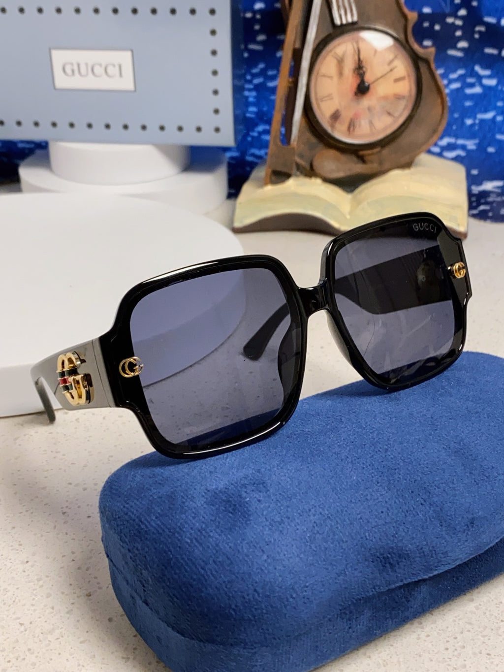 Gucci Fashion Blue Lens Sunglasses for Men & Women - 997532 - detail image 10