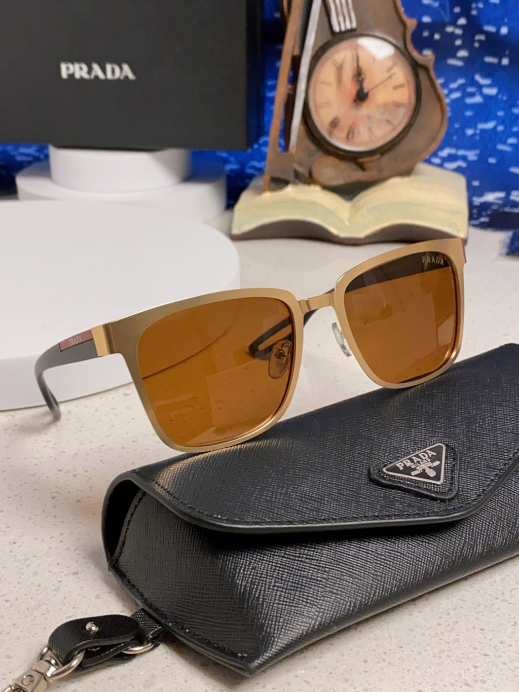 Prada Fashion Brown Lens Sunglasses for Men & Women - 432152 - detail image 10