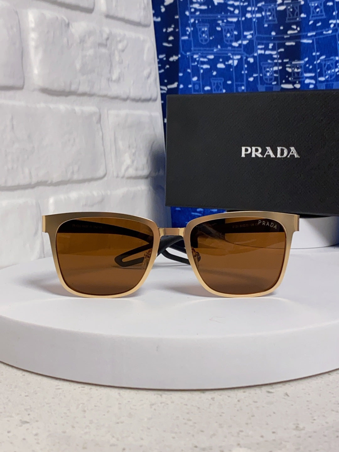 Prada Fashion Brown Lens Sunglasses for Men & Women - 432152 - detail image 2