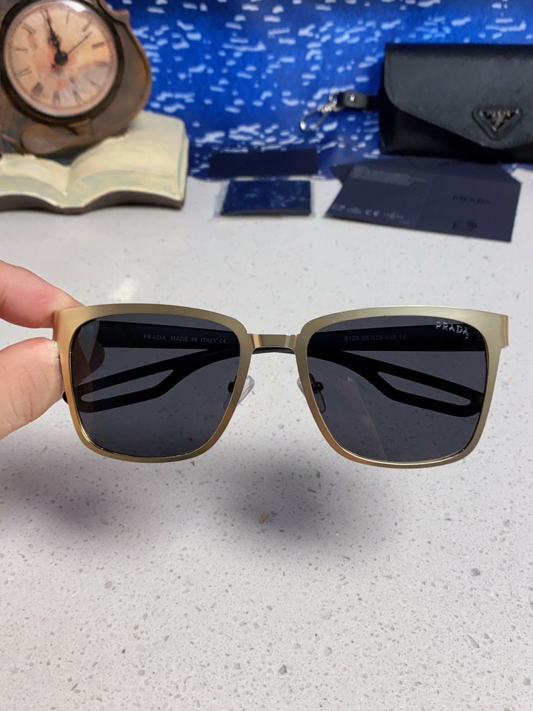 Prada Fashion Silver Lens Sunglasses for Men & Women - 432153 - detail image 4