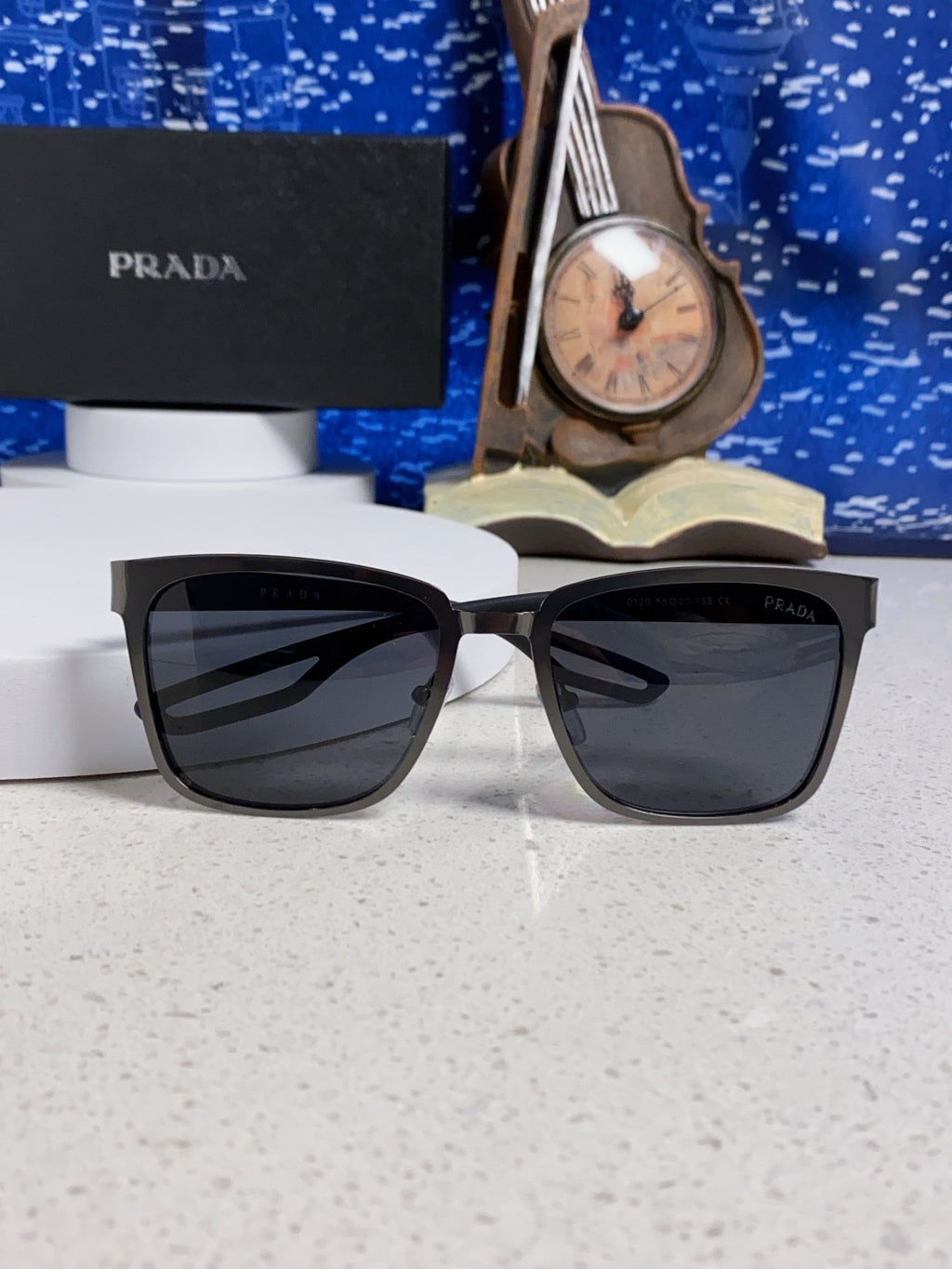 Prada Fashion Silver Lens Sunglasses for Men & Women - 432154 - detail image 9