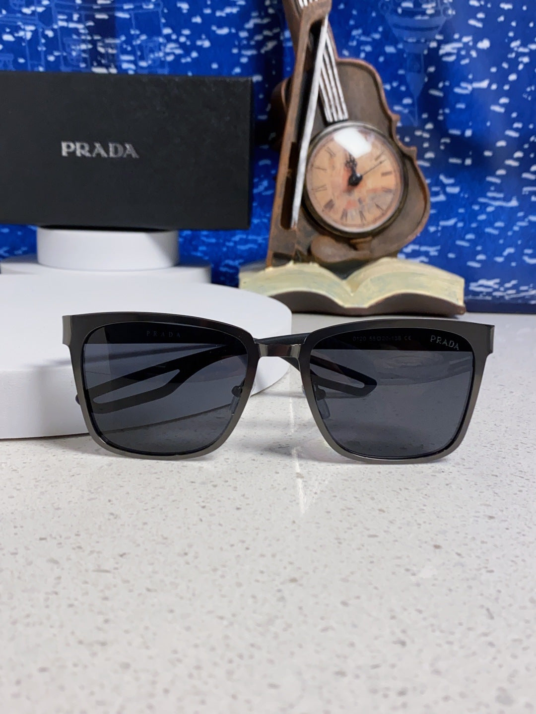 Prada Fashion Silver Lens Sunglasses for Men & Women - 432154 - detail image 9