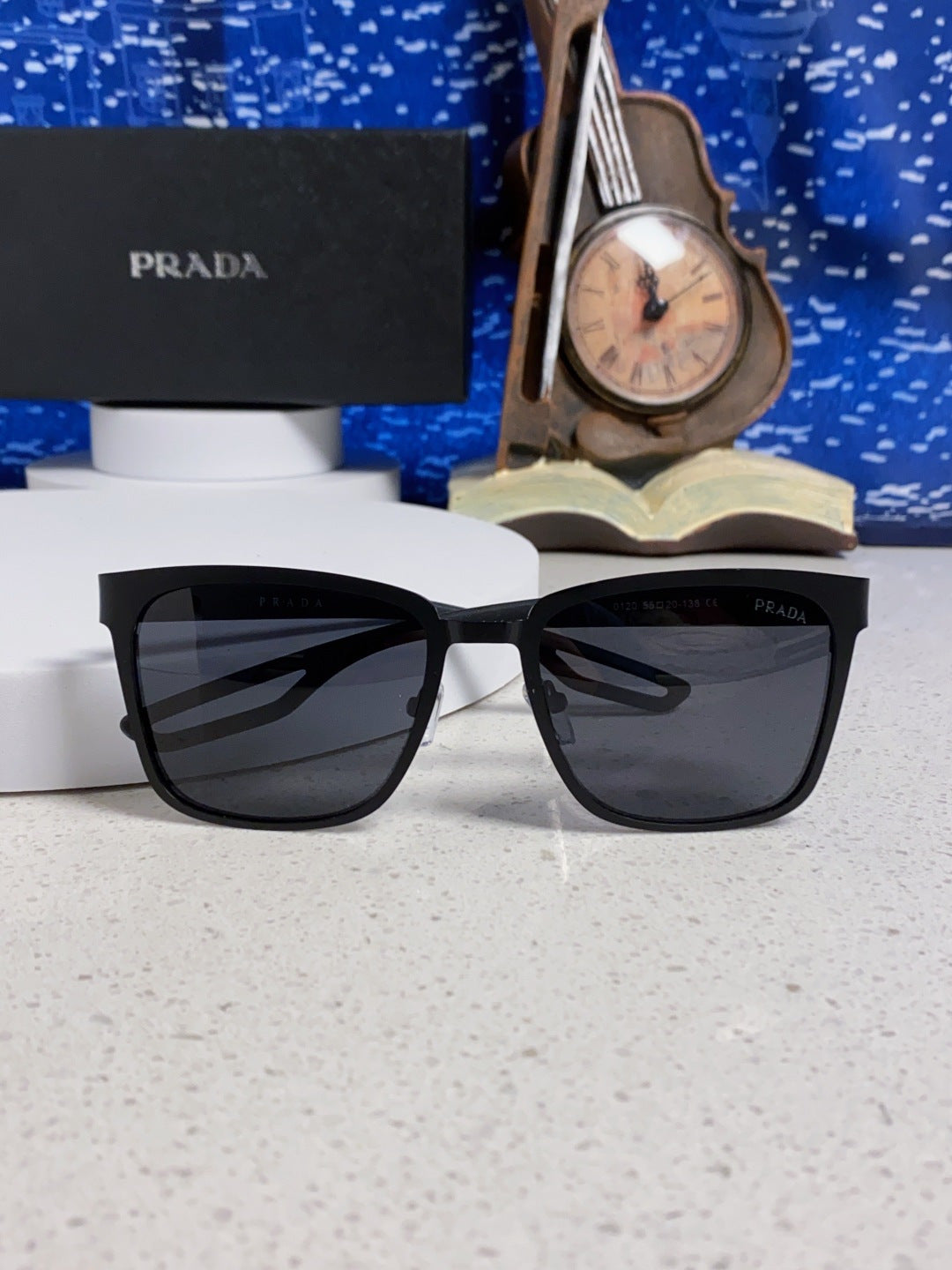 Prada Fashion Silver Lens Sunglasses for Men & Women - 432155 - detail image 8