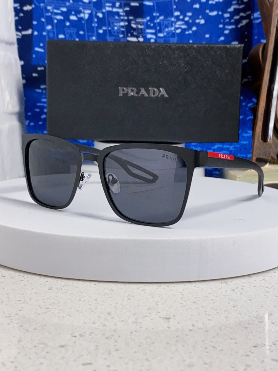 Prada Fashion Silver Lens Sunglasses for Men & Women - 432155
