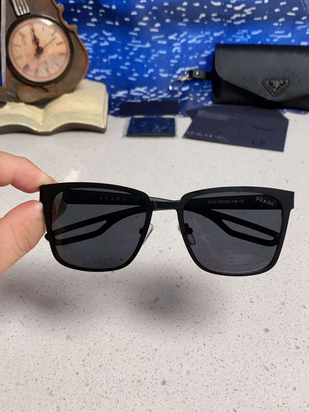 Prada Fashion Silver Lens Sunglasses for Men & Women - 432155 - detail image 4