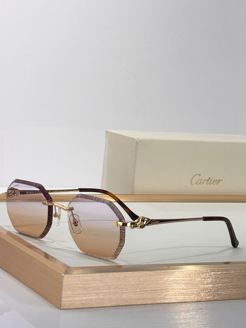 Cartier CT0910S Photochromic Fashion Silver Lens Sunglasses for Men & Women - detail image 3