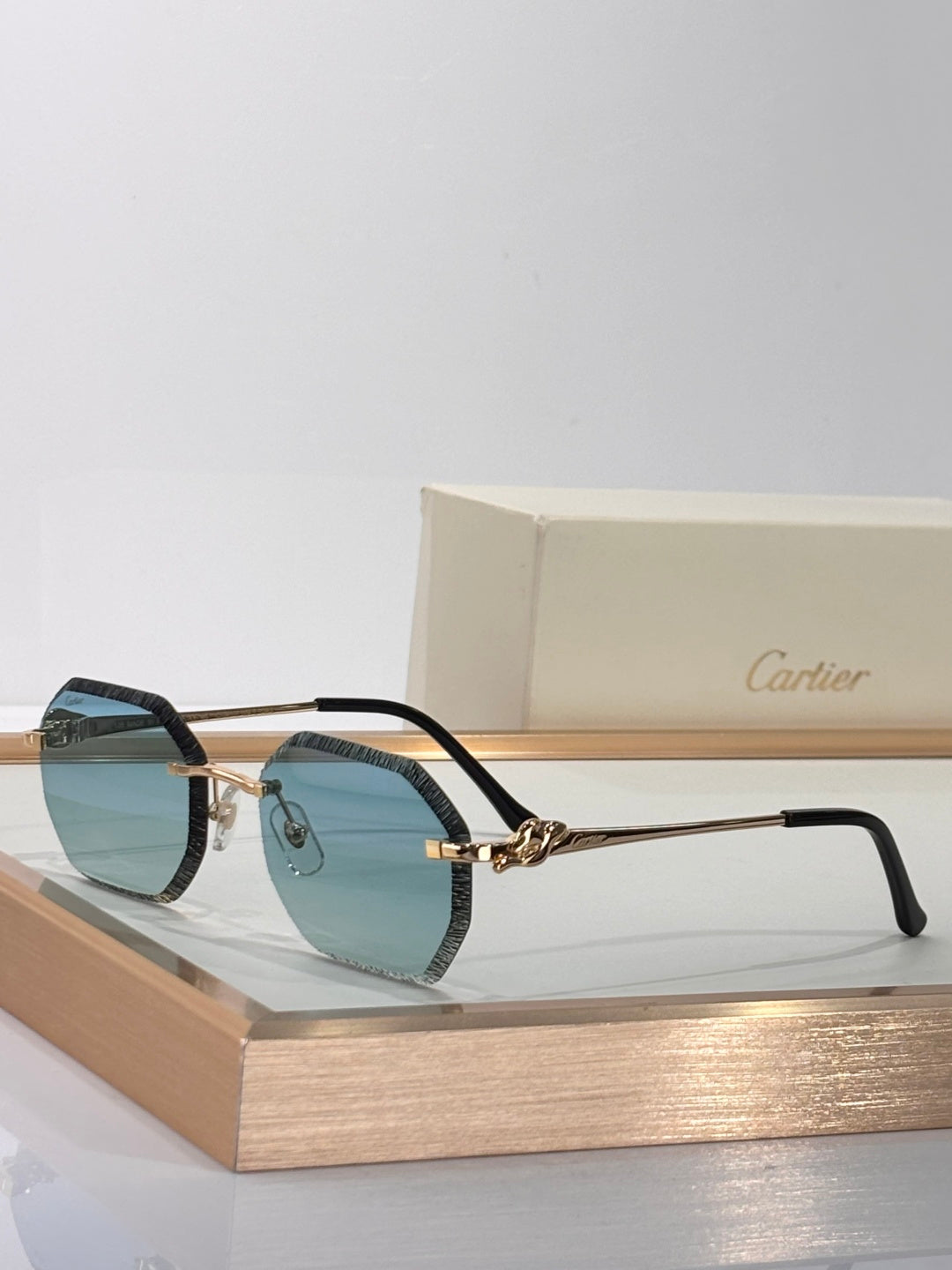 Cartier CT0910S Photochromic Fashion Silver Lens Sunglasses for Men & Women - detail image 6