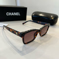 Chanel Fashion Red Lens Sunglasses for Men & Women - 358120