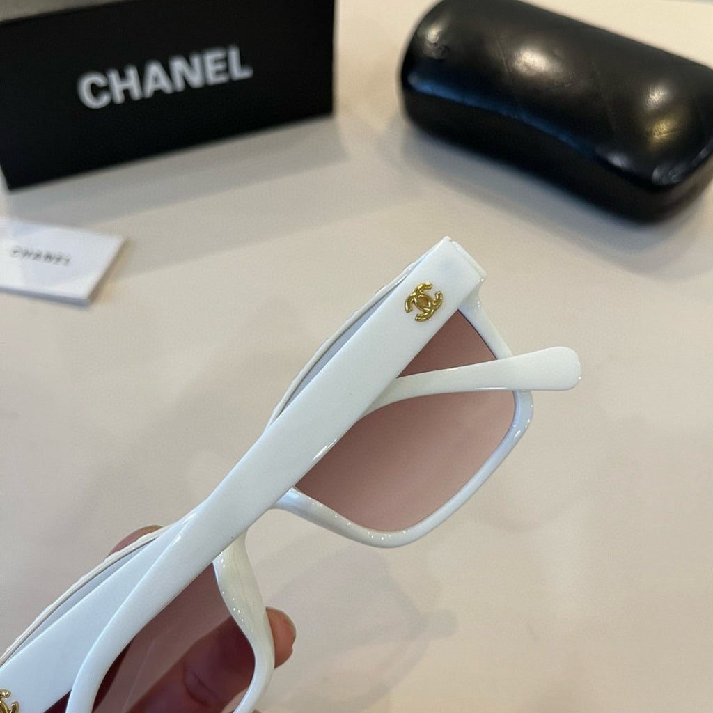 Chanel Fashion Silver Lens Sunglasses for Men & Women - 358122 - detail image 8