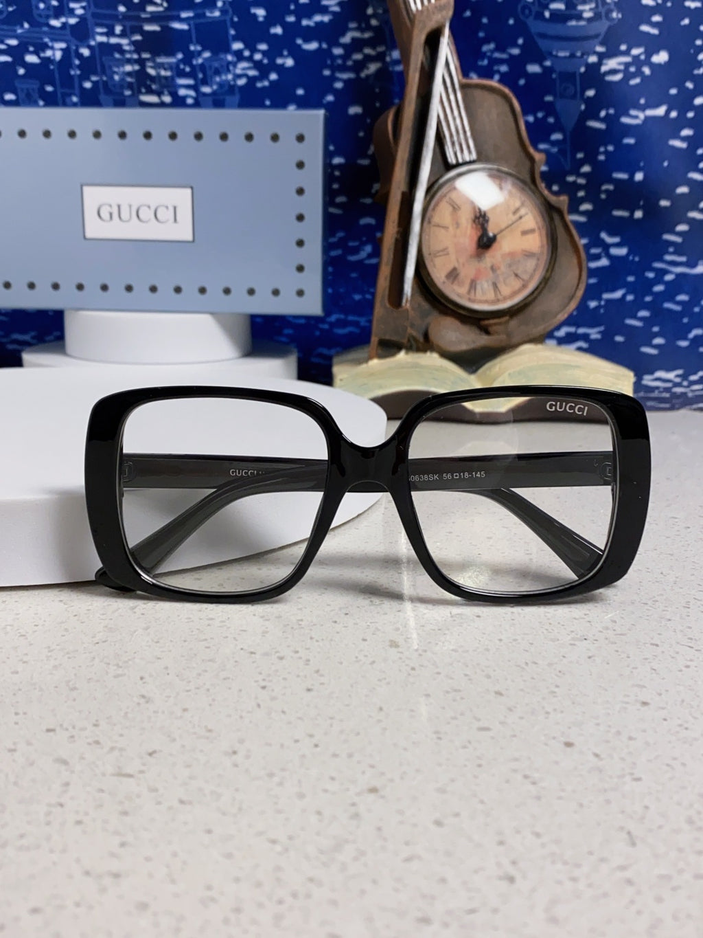 Gucci Square Silver Lens Sunglasses for Men & Women - 357767 - detail image 9