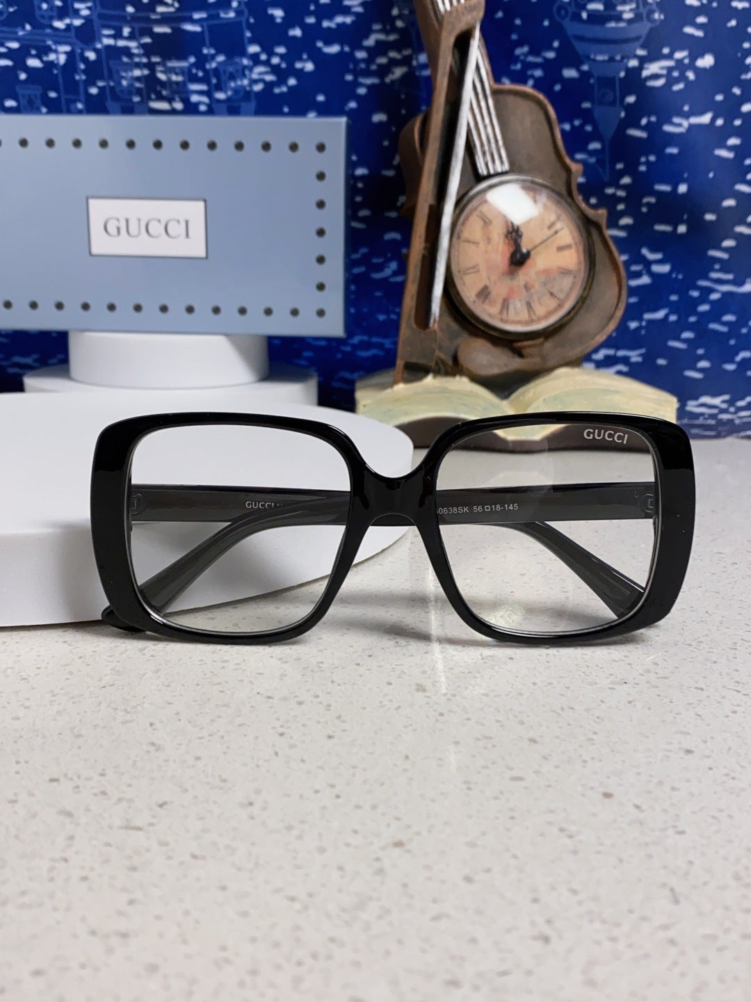 Gucci Square Silver Lens Sunglasses for Men & Women - 357767 - detail image 9