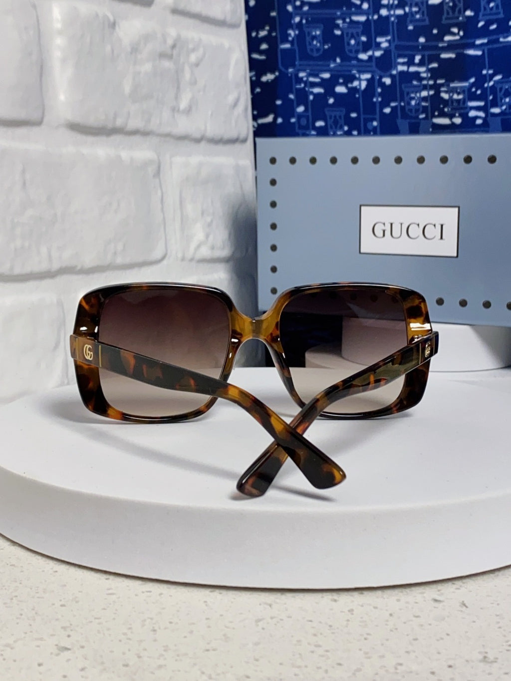 Gucci Square Silver Lens Sunglasses for Men & Women - 357769 - detail image 3