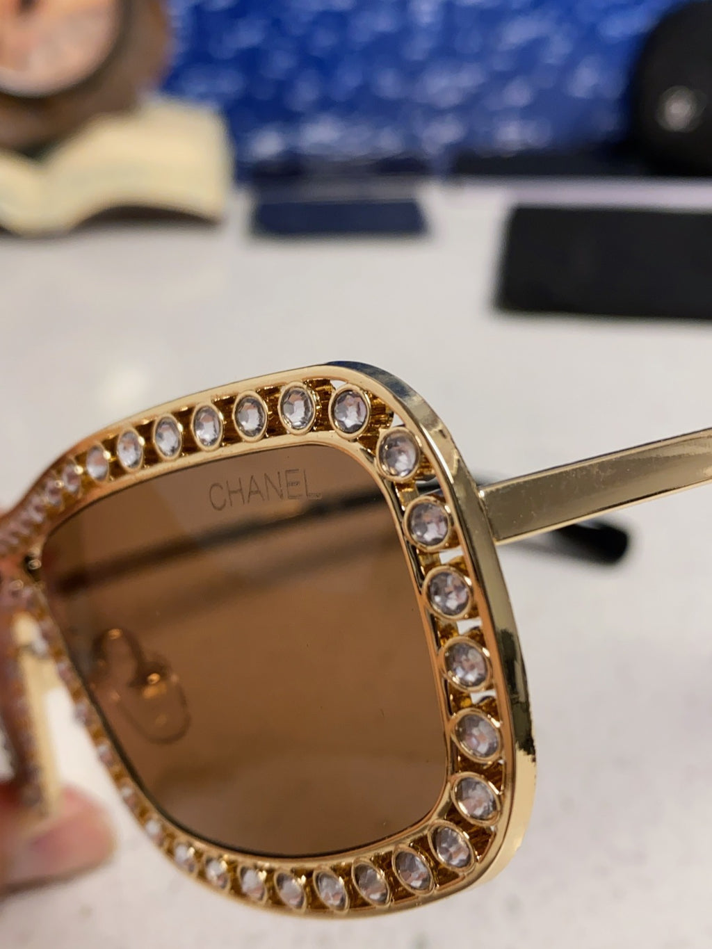 Chanel Metal Fashion Brown Lens Sunglasses for Men & Women - 358002 - detail image 7