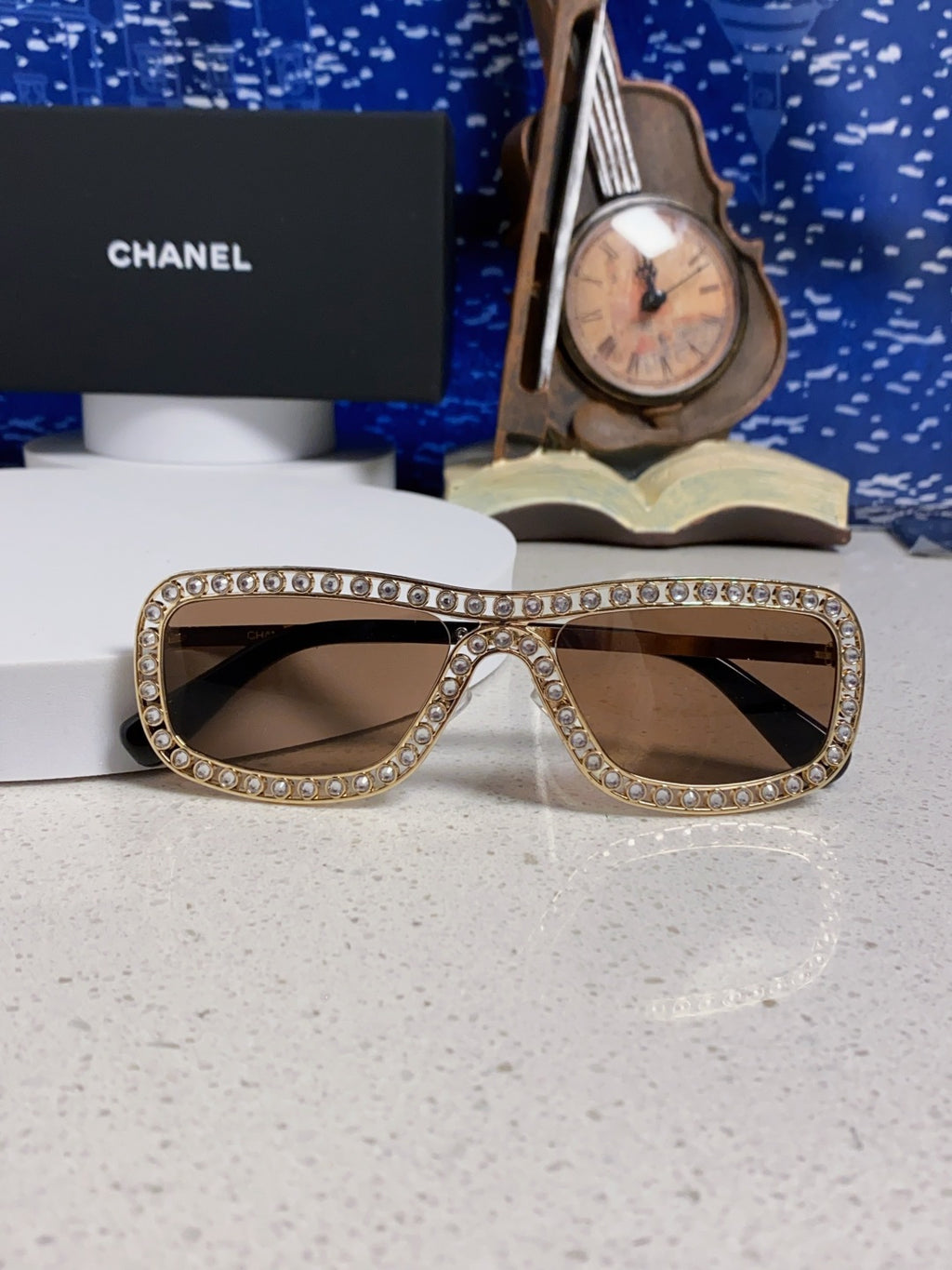 Chanel Metal Fashion Brown Lens Sunglasses for Men & Women - 358002 - detail image 9