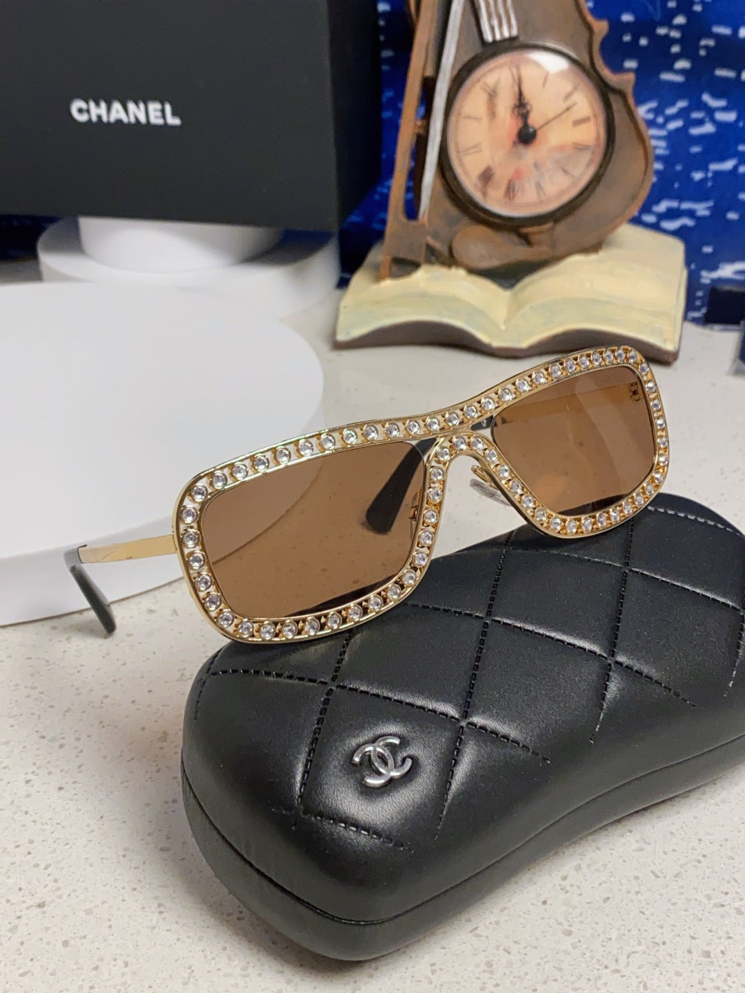 Chanel Metal Fashion Brown Lens Sunglasses for Men & Women - 358002 - detail image 10