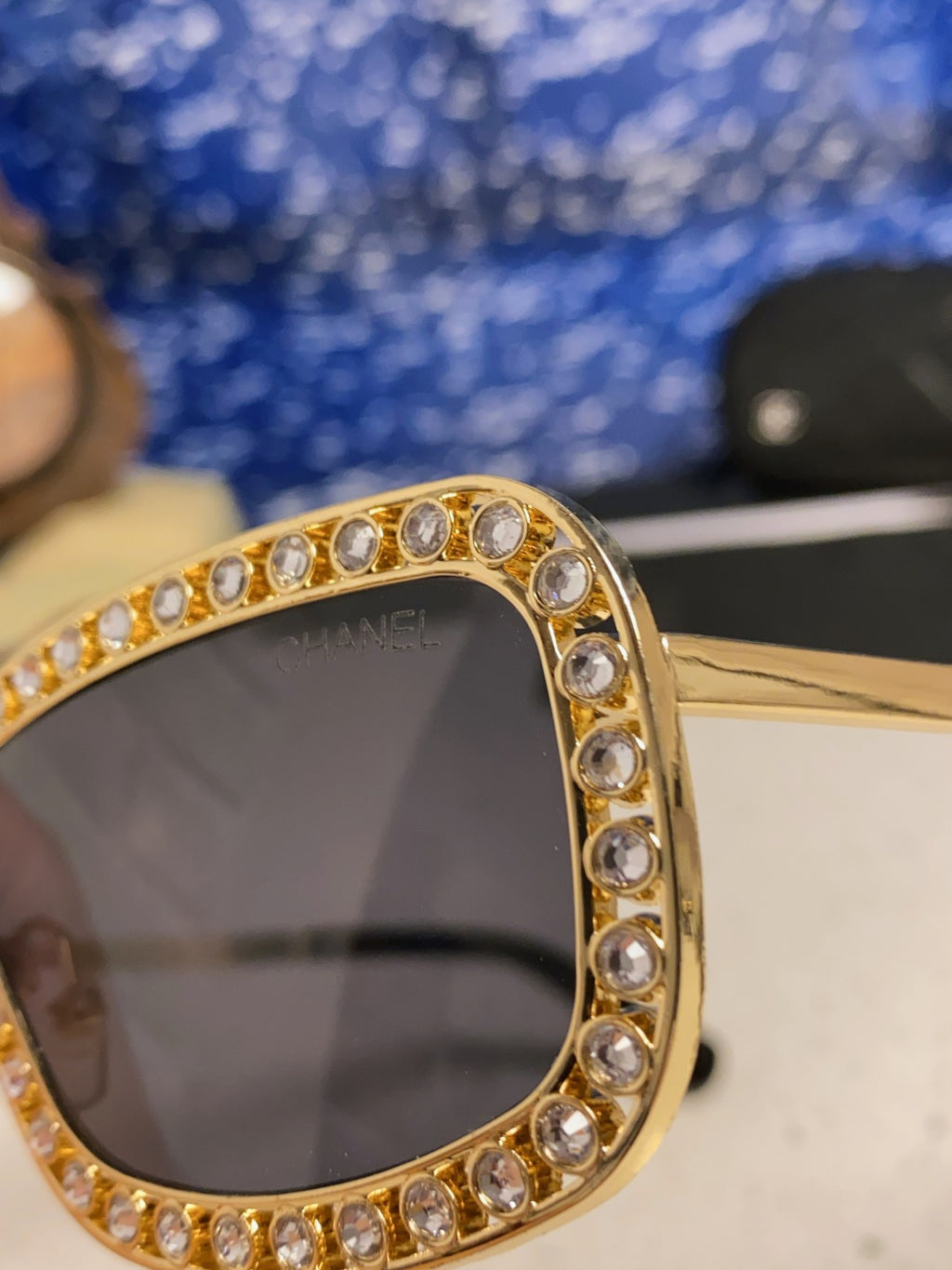 Chanel Metal Fashion Silver Lens Sunglasses for Men & Women - 358004 - detail image 7