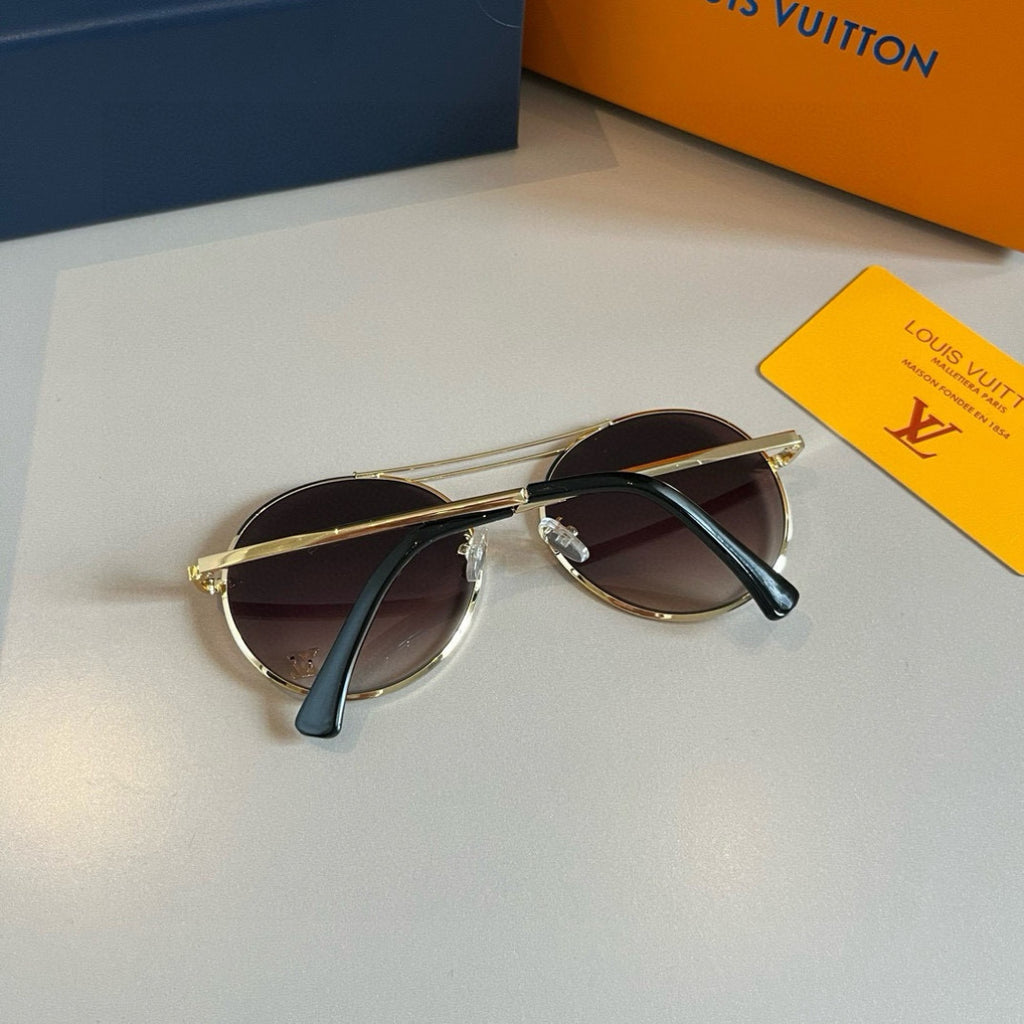 Louis Vuitton Round Red Lens Sunglasses for Men & Women - detail image 4