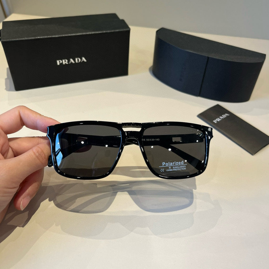 Prada Fashion Black Lens Sunglasses for Men & Women - 432141 - detail image 5