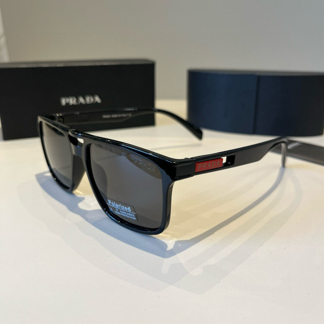 Prada Fashion Black Lens Sunglasses for Men & Women - 432141 - detail image 3