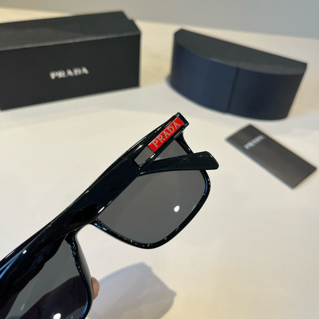 Prada Fashion Black Lens Sunglasses for Men & Women - 432141 - detail image 7