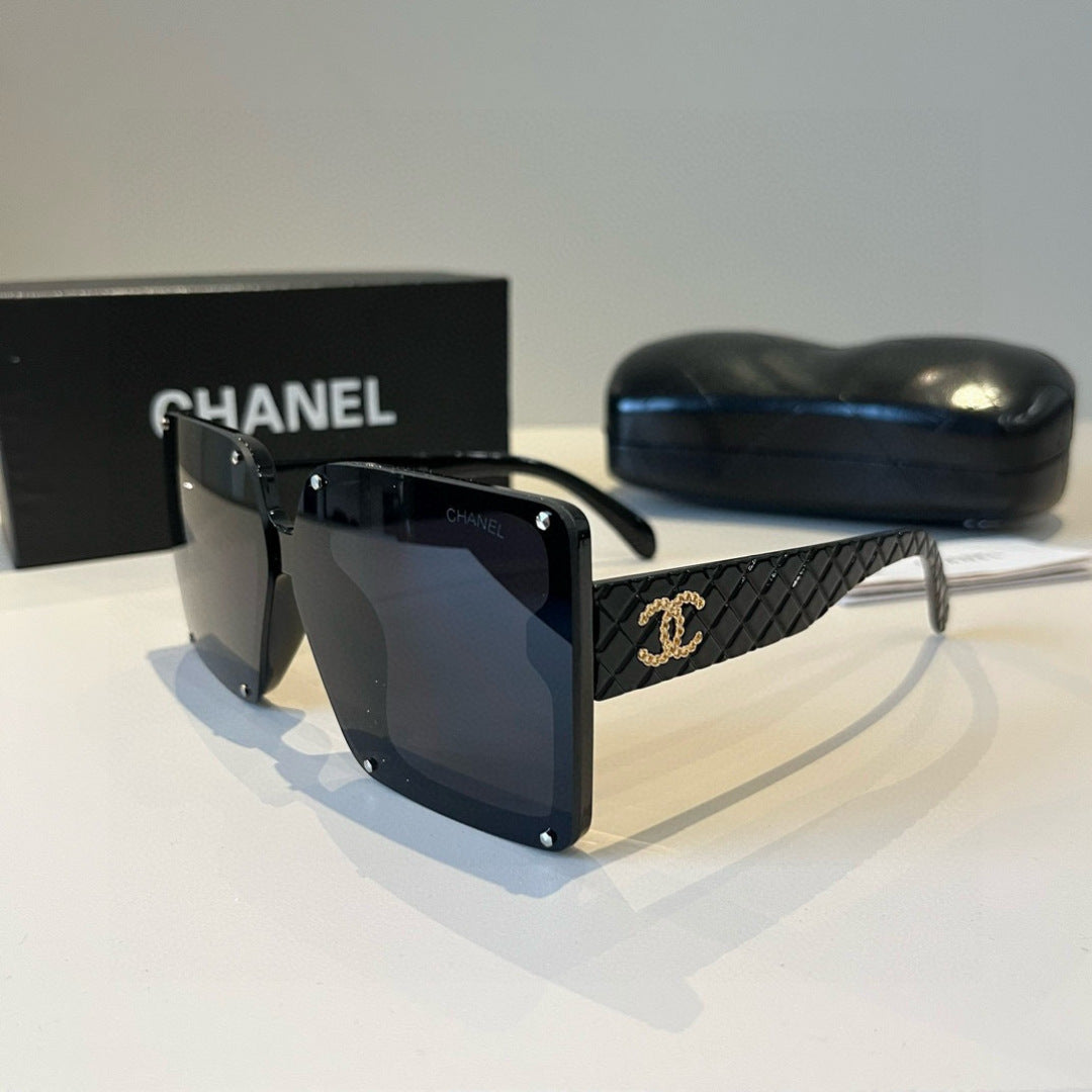 Chanel Square Black Lens Sunglasses for Men & Women - 398522 - detail image 3